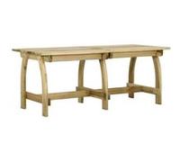 vidaXL Table de jardin 220x74x75 cm Bois de pin imprégné