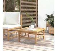 vidaXL Table de jardin en bambou 65 x 55 x 30 cm