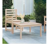 vidaXL Table de jardin 82,5x82,5x45 cm bois massif de pin 824120