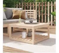 vidaXL Table de jardin 82,5x82,5x45 cm bois massif de pin 824141