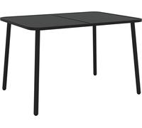 vidaXL Table de jardin anthracite 110x80x71 cm Acier