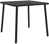 vidaXL Table de jardin anthracite 80x80x71 cm Acier