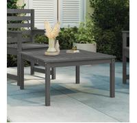 vidaXL Table de jardin gris 82,5x82,5x45 cm bois massif de pin 824122
