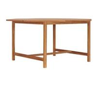 vidaXL Table de jardin 150×150×75 cm teck massif