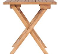 vidaXL Table de jardin pliante 45x45x45 cm bois massif teck