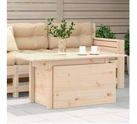 vidaXL Table de jardin 100x50x75 cm pin massif