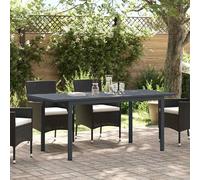 vidaXL Table de patio Anthracite 180 x 80 x 74 cm