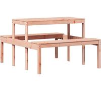 vidaXL Table de pique-nique 110x134x75 cm bois massif douglas