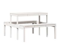 vidaXL Table de pique-nique 110 x 134 x 75 cm pin massif