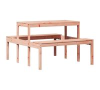 vidaXL Table de pique-nique 110x134x75 cm bois massif douglas