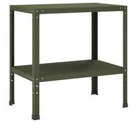 vidaXL Table de rempotage 60 x 50 x 80 cm Acier Enduit de Poudre
