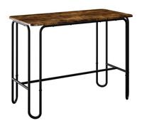 vidaXL Table de salle à manger 100 x 50 x 75 cm en bois d'ingénierie, table contemporaine rectangulaire, salon, cuisine et salle à manger, design moderne pour votre maison
