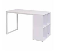 vidaXL Table d'écriture 120 x 60 x 75 cm Blanc