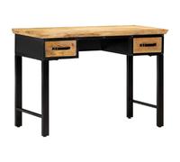 vidaXL - Table d'écriture en Bois de Manguier