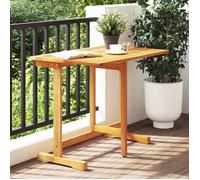 vidaXL Table de balcon pliante en acacia massif 90x60x72 cm