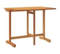 vidaXL Table Pliable de Balcon 90x60x72 cm Bois d'acacia Solide, Table, Table de Patio, Table de Pique-Nique, Table d’extérieur, Table Pliante
