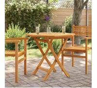vidaXL Table de jardin pliante Octogone 85x85x76 cm teck massif