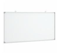 vidaXL Tableau blanc magnétique 100x50x1,7 cm aluminium, tableau magnétique effaçable à sec, tableau magnétique, tableau blanc magnétique mural