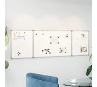 VIDAXL Tableau blanc magnétique 160x50 cm