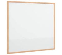 vidaXL Tableau blanc magnétique avec cadre en pin massif 60 x 55 cm