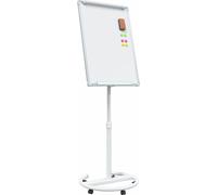 vidaXL Tableau blanc magnétique gris et blanc 62 x 62,5 x 197 cm EPS