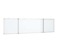 vidaXL Tableau blanc magnétique pliable 200x40x1,7 cm aluminium, tableau blanc pliable, tableau blanc pliable effaçable à sec, tableau blanc magnétique effaçable à sec