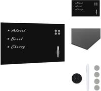 vidaXL Tableau magnétique mural verre 120x60 cm - Tableaux blancs