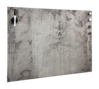 vidaXL Tableau magnétique mural verre 80x60 cm