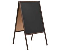 VidaXL Tableau noir double face