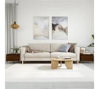vidaXL Tables Basses 2 pcs - Chêne marron - 50x46x35 cm