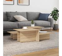 VidaXL Tables basses 2 pcs Chêne Sonoma