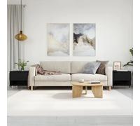 VIDAXL Tables basses 2 pcs - Noir 50x46x50 cm