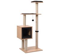 vidaXL Tables basses gigognes 2 pcs sonoma gris bois d'ingénierie