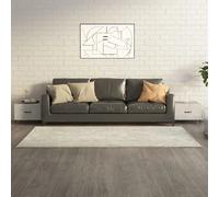 vidaXL Tables basses - Gris béton 2 pièces