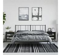 VIDAXL 2 Tables de Nuit - Noir