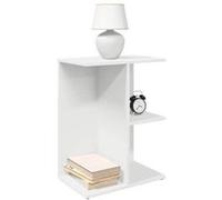 vidaXL Tables de chevet 2 pcs Blanc 46,5x29x61 cm Bois d’ingénierie