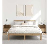 vidaXL Tables de Chevet 2 pcs - Chêne Artisanal