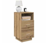 vidaXL Tables de chevet 2 pcs - Chêne artisanal