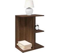 vidaXL Tables de chevet - Chêne Marron