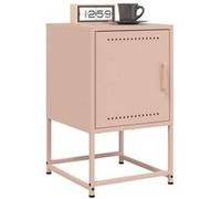 vidaXL Tables de chevet rose 36x39x60,5 cm