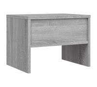 vidaXL Tables de chevet 2 pcs Sonoma gris 40x30x30cm Bois d'ingénierie