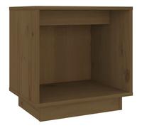 vidaXL Tables de chevet 2pcs Marron miel 40x30x40cm Bois de pin solide