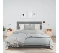 vidaXL Tables de chevet - Bois de pin massif 40x34x55 cm