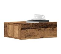 vidaXL Tables de chevet flottantes - 40 x 32 x 15 cm
