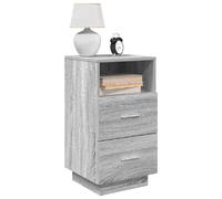 vidaXL Tables de Chevet x2 - Sonoma Gris