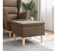vidaXL Tabouret 52x52x42 cm - Marron