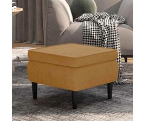 vidaXL Tabouret 52x52x42 cm - Marron