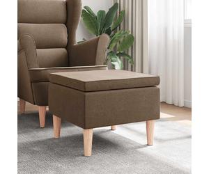 vidaXL Tabouret 52x52x42 cm - Marron