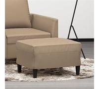vidaXL Repose-pied Cappuccino 60x50x41 cm Similicuir