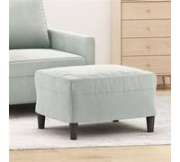 vidaXL Repose-pied 349293 - 60 x 50 x 41 cm - Gris clair
